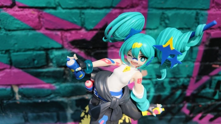 Muchute  初音未来 绘画少女