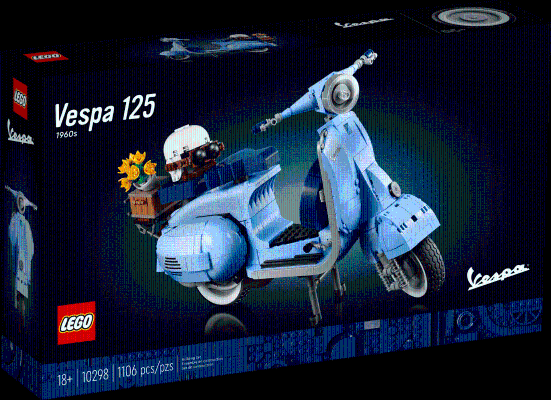 10298 Vespa 125 踏板摩托车‌
