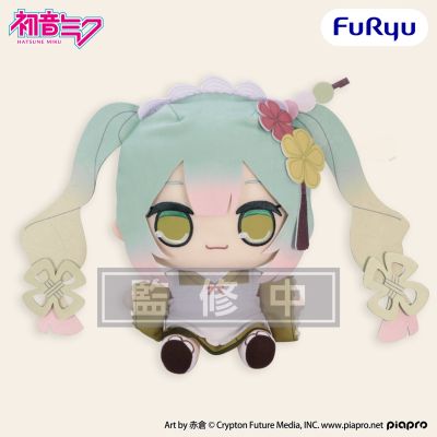 KYURUMARU 初音未来 抹茶芭菲 大号毛绒玩偶