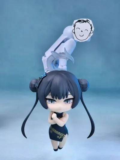 粘土人#2985 蔚蓝档案 龙华妃咲