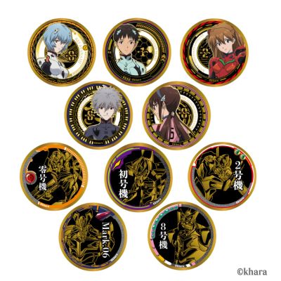 新世纪福音战士 金属徽章盲盒vol.1