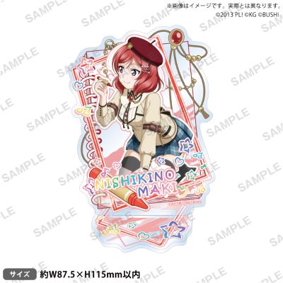 LoveLive!学园偶像祭 μ's蜡笔画ver. 亚克力立牌