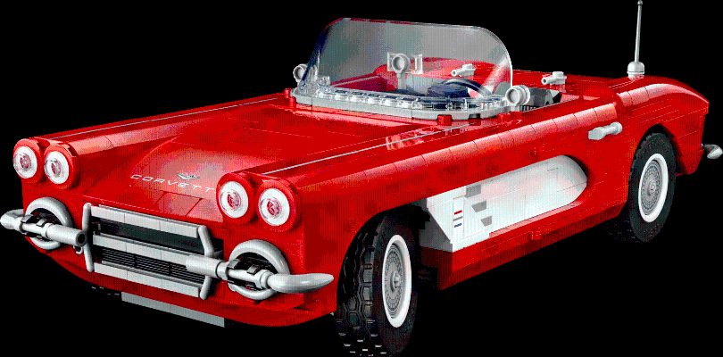 10321 雪佛兰 Corvette 跑车