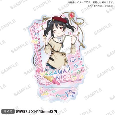 LoveLive!学园偶像祭 μ's蜡笔画ver. 亚克力立牌