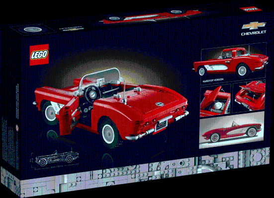 10321 雪佛兰 Corvette 跑车