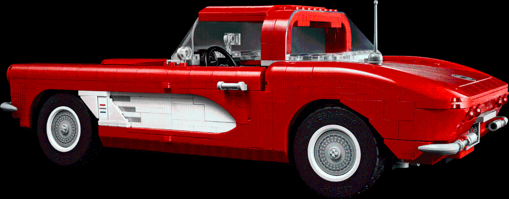 10321 雪佛兰 Corvette 跑车