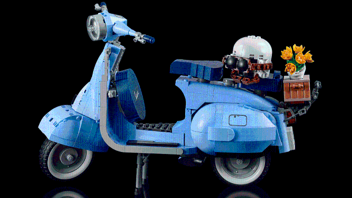 10298 Vespa 125 踏板摩托车‌