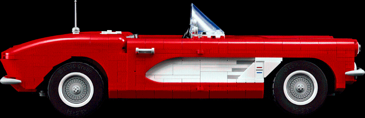 10321 雪佛兰 Corvette 跑车