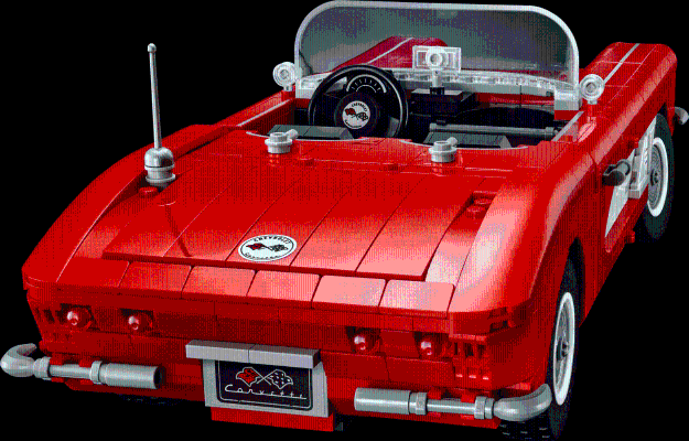 10321 雪佛兰 Corvette 跑车
