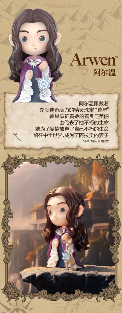 指环王经典系列 手办盲盒