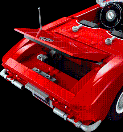 10321 雪佛兰 Corvette 跑车