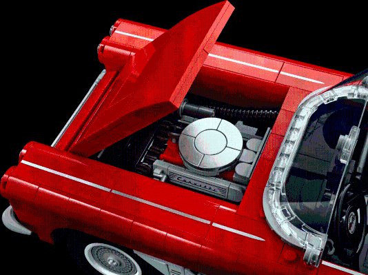 10321 雪佛兰 Corvette 跑车
