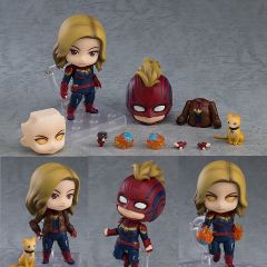 GSC 粘土人 漫威复联4 惊奇队长 英雄模式 手办