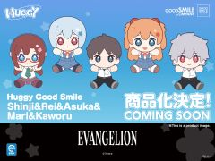 GSC Huggy EVA 明日香绫波丽真嗣渚薰真希波 Q版手办