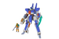  PLUM 空牙2001 TYPE02 天雷 拼装模型 可动手办