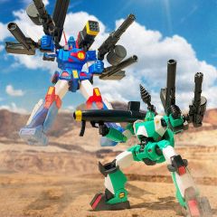 万代食玩 SMP 战斗机甲萨芬格尔 沃克加利亚套装模型