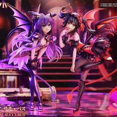 P1S 约会大作战 时崎狂三 夜刀神十香 魅魔 手办