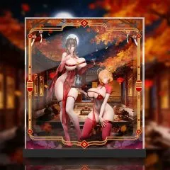 ABILU 京香 音梦的换装时间 旗袍手办 双人展示盒