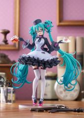 GSC PUP V家 MIKU 初音未来 眼镜 咖啡厅 比例手办