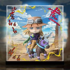 展示盒 GSC 粘土人 JOJO SBR 飙马野郎 杰洛齐贝林