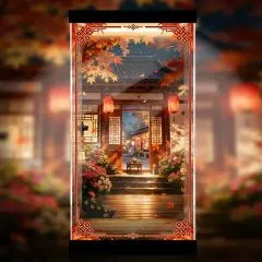 ABILU 京香 音梦的换装时间 旗袍手办 展示盒